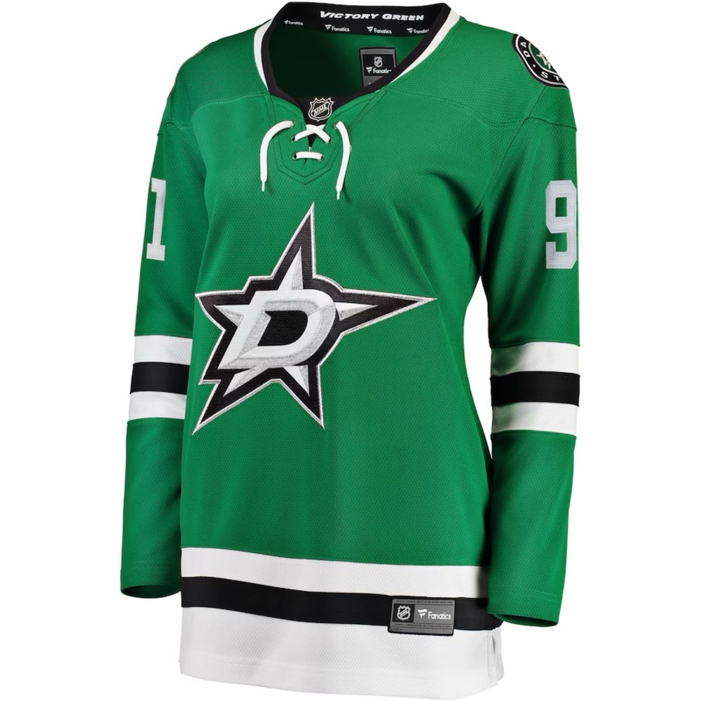 NWT Tyler Seguin Dallas Stars Hockey Jersey Women's Size Medium Green